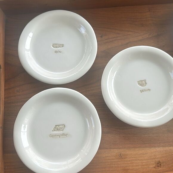 Williams-Sonoma French Cheese Plates Set of (5) - Picture 2 of 10